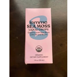 Lemme Sea Moss Liquid Drops Organic Irish Sea Moss