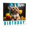 Cavapoo Birthday Card 147 x 147mm Cute Dog Happy Birthday