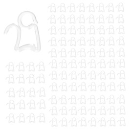 110-Pack Weatherproof Light Clips, Heavy Duty Outdoor Hanging Clips for String Lights - No Drill Installation for Fence, Tent, Balcony, Christmas & Party Decor