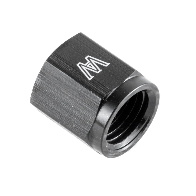 Tepilauda 10AN Flare Cap Block off Fitting Plug Black