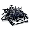 100 x 45mm Screws Black for Wood Corse Screw Plasterboard