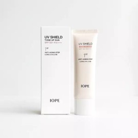 IOPE 아이오페 UV쉴드 톤업 선크림 50ml(SPF50+) 1개- IOPE UV Shield Tone-up Sun Cream 50ml (SPF50+) 1 pc