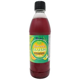 Banana Slush Concentrate 500 ml, Mix Ratio 1:5 | Slush Ice | Crush Ice | Water Ice | Granita | No Artificial Dyes | for Slushie Maker