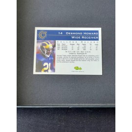 1992 Classic Collector’s Club C3 Desmond Howard ROOKIE Very rare Find MICHIGAN