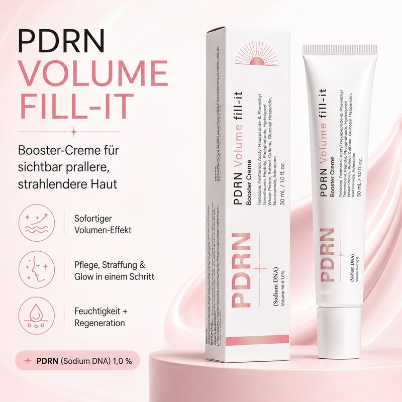 PDRN Volume Fill-It, Gesichtscreme Straffend, Gesichtsvolumen 30ml