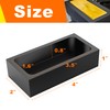 Nelyrho 2-Pack 2.2lbs Graphite Ingot Molds, High-Purity Casting Molds for