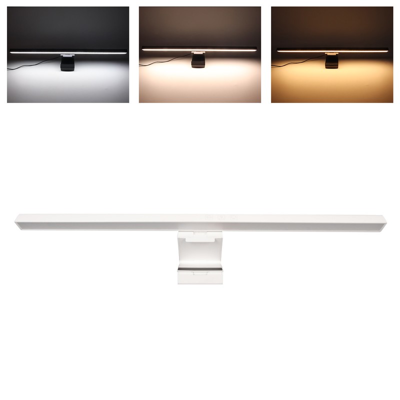 Monitor Light Bar 3 Switchable Light Modes Stepless Dimmable Touch
