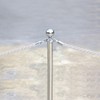 PATIKIL Stanchion Rope, 1.5m/5Ft Barrier Rope Twisted Post Ropes with