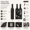 Wine Opener Gift Set for Entertaining – 5-Piece Stainless Steel