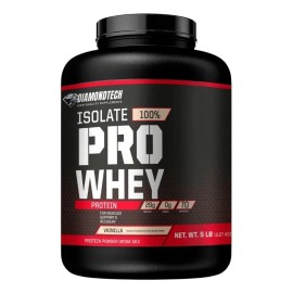 Diamondtech Proteína Isolate Pro Whey 29gr Proteína 5lbs Sabor Vainilla