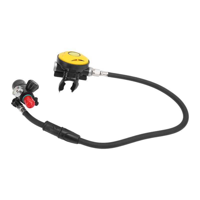 DIDEEP Scuba Diving Equipment Set with First Stage Relief Valve