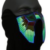 Ucult Sound Activated LED Equaliser Mask LED Mask Festival Rave
