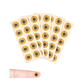 NTAG215 NFC Tags,10mm Programmable RFID Stickers, Round Waterproof Flexible FPC NFC Labels for Phones, Wearables, Automation (50)