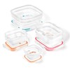 Starfrit LocknLock 14-Piece Easy Match Plastic Container Set - Airtight,