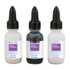 Polyform Sculpey Liquid Basics 3/Pkg-Clear, Black, White