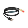 YANBORONSN USB to Optical Audio Adapter，USB A to Fiber Audio