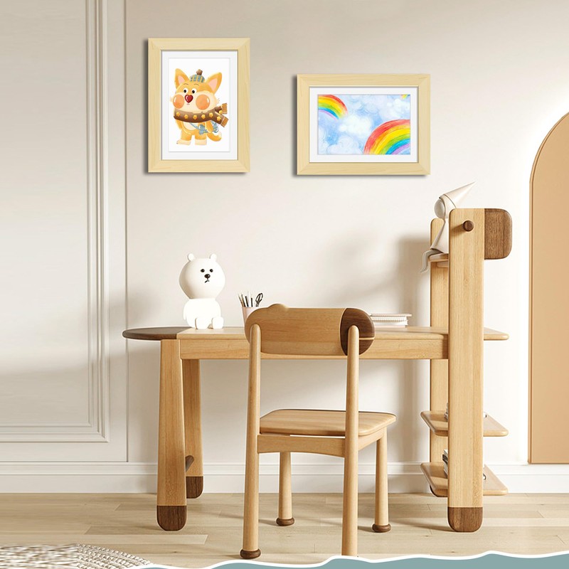 Picture Frame Children's Drawings, Children's Art Frame Front Opening A4