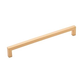 Hickory Hardware HH075422-BGB Skylight Collection Pull, 8-13/16 Inch (224mm) Hole Center, Brushed Golden Brass (4)