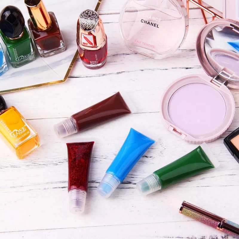 HRLORKC 40pcs 10ml Vacío Tubos Labio Contenedores Vacío Brillo De