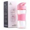 Sivaphe Small Water Bottle for Kids with Straw and Handle,