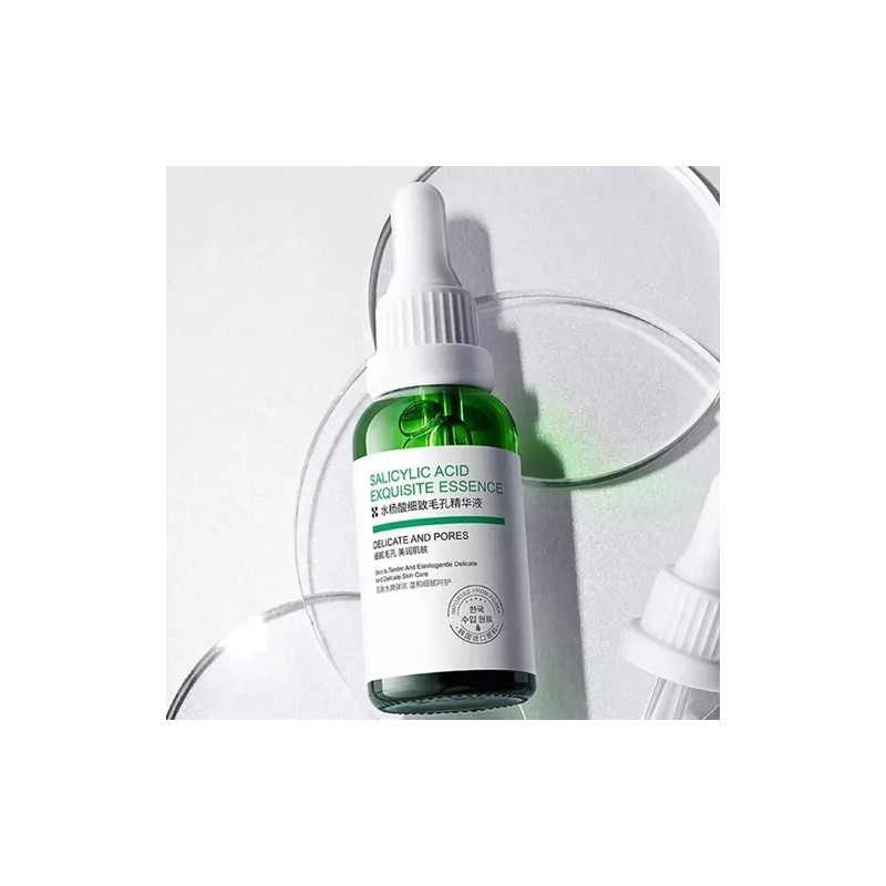 Liquido Antiacne Serum Reparador Espinillas Acido Salicilico