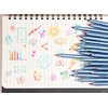 Liquidraw 25 Fineliner Colouring Pens Set Fine Point Pens 0.5mm