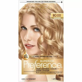 L'Oréal Loreal Superior Preference Hair Color 8G Golden Blonde Fade Defying Shine 1 ct