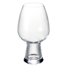 Luigi Bormioli Birrateque Craft Beer Glasses Wheat (Set of 2), 26.5 oz, Clear