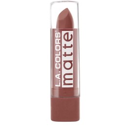 L.A. COLORS Matte Lip Color, Caramel Cream CML545