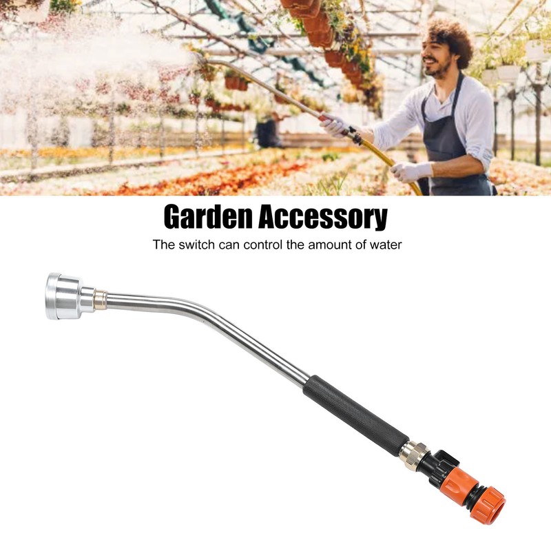 Garden Hose Watering Wand Long Hose Nozzle Watering Sprayer Wand