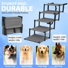 Dog Car Steps – Portable Non-Slip Pet Stairs for High