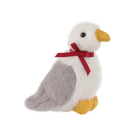 Apricot Lamb Messenger Seagull Bird Plushies Stuffed Animals for Kids, Soft Cute Plush Toys for Baby Girl and Boy, Fluffy Messenger Seagull Grey 6 Inches