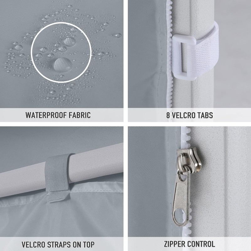 COOSHADE Instant Canopy SunWall 12x12 Canopy SideWall for Pop up