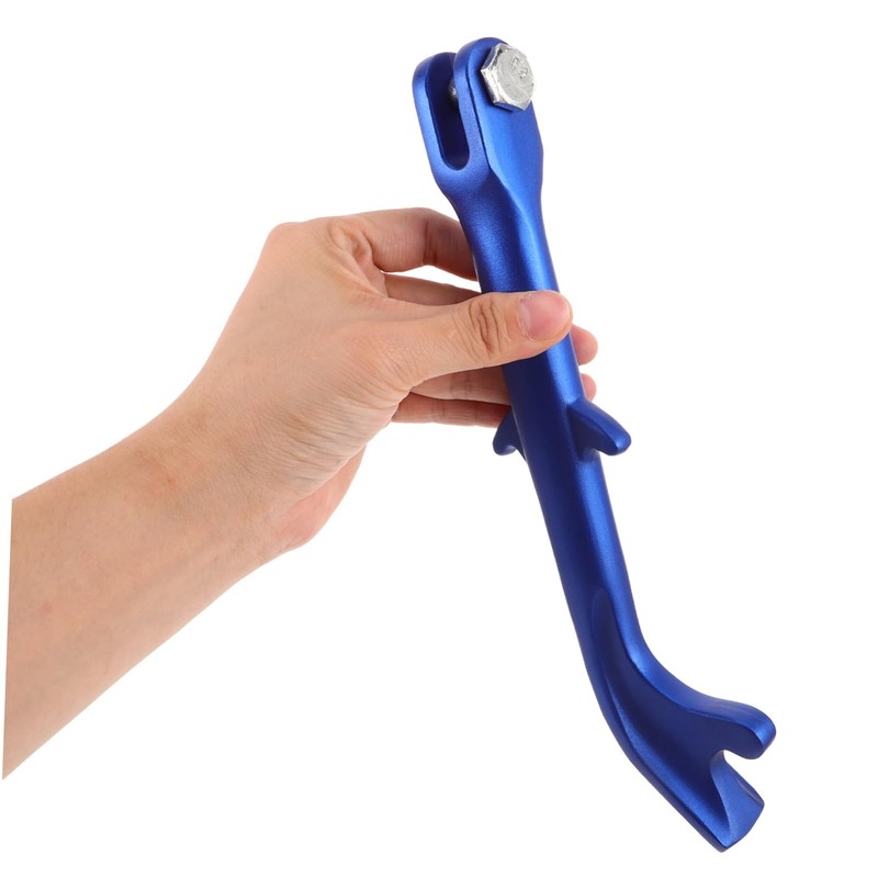 BUGUUYO Aluminum Alloy Motorcycle Kickstand Heavy Duty Side Stand for