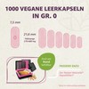 MAISON NATURELLE® Vegan Empty Capsules Size 0 (Pack of 1000)