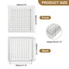PATIKIL 12" x 12" Adjustable Air Supply Diffuser, Aluminum Double