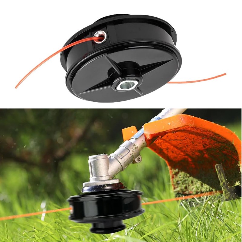 SagaSave Trimmer Head, Mowing Cutter Head Lawn Mower Accessories, Compatible