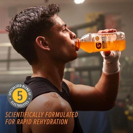 Gatorlyte Rapid Rehydration Electrolyte Beverage, Pineapple Mango, 20 Fl Oz (Pack of 12)
