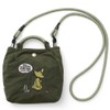 Moomin rmpk-03 Pochette Mini Shoulder Bag, N Khaki (Snuffkin 2),