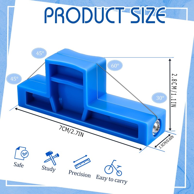 Angle Cutting Clay Tool Steel Wire Bevel Cutter Small Pottery