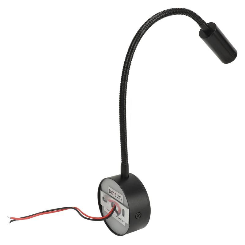 LED Reading Light DC12 to 24V Touch Adjustment USB Charging