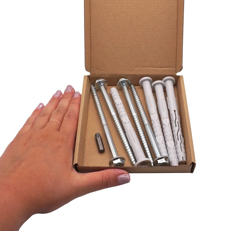 SKIR'CO (Pack of 4 pcs) Universal Frame Anchor 10 x