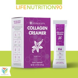 Youngevity Collagen Creamer - Vanilla / 15 Sticks