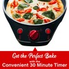 Brentwood TS-124R 12-Inch Non-Stick Pizza Maker and Grill with Timer,