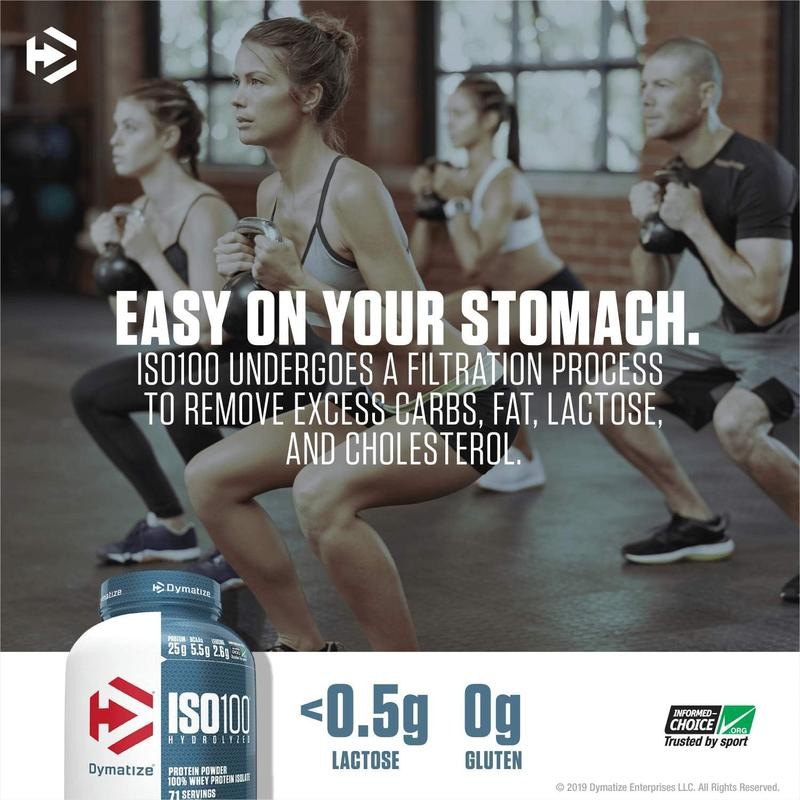 Dymatize ISO-100: Fuel Your Muscles with Pure, Fast-Absorbing Protein -