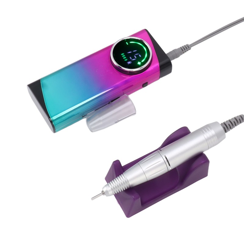 Electric Nail Drill Machine 30000RPM 2600mAh Battery Nail Polishing Machine