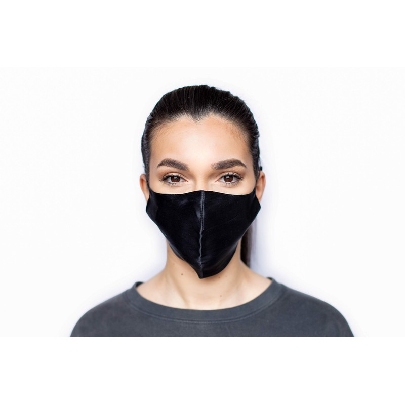 HABAC STUDIO - 100% Mulberry Silk Face Mask, Face Masks