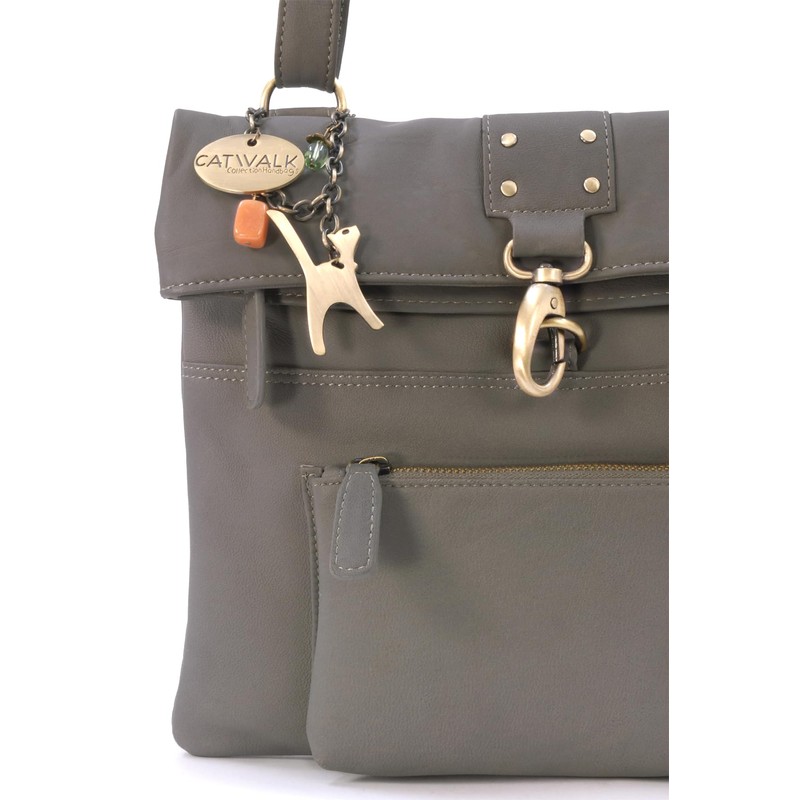 Catwalk Collection Handbags - Women's Leather Anti Theft Cross Body