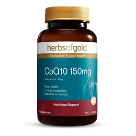Herbs of Gold CoQ10 150mg Cap X 120