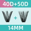 Lash Clusters Wispy 280PCS Eyelash Extension 40D 50D Cluster Lashes